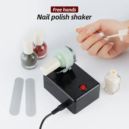 Electric Nail Polish Shaker – Gel Polish, Ink & Paint Mixing Machine
