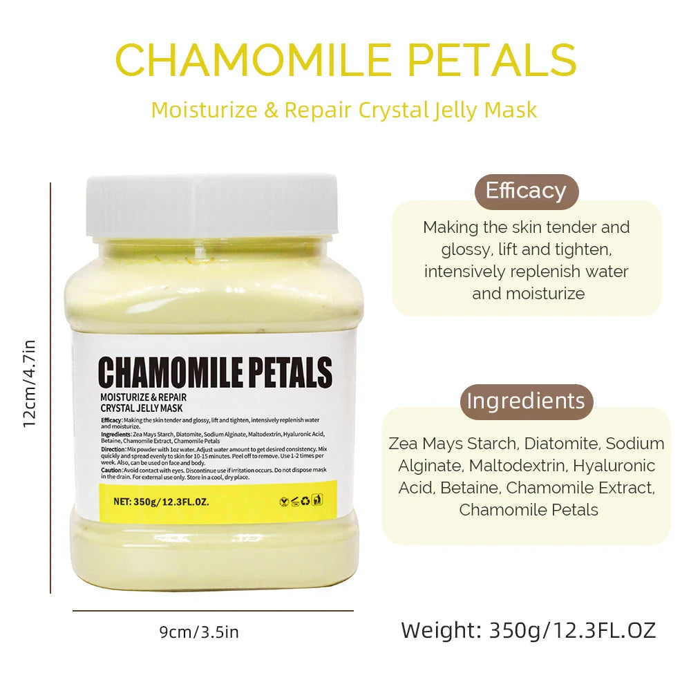 350g Jelly Mask Powder – Rose & Lavender Crystal Collagen Facial Mask