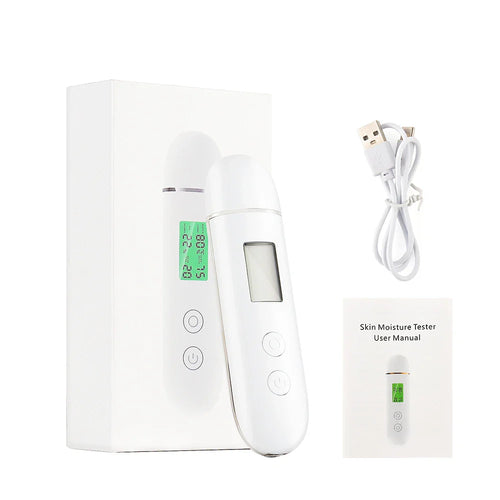 Skin Tester & Analyzer – Moisture, Oil, Elasticity & Skin Age Meter