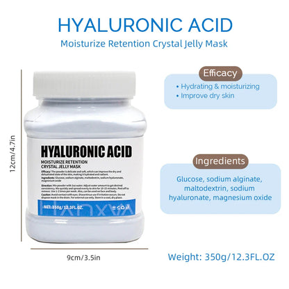 350g Jelly Mask Powder – Rose & Lavender Crystal Collagen Facial Mask