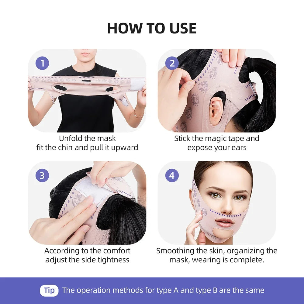Reusable Face Slimming Bandage