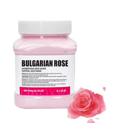 350g Jelly Mask Powder – Rose & Lavender Crystal Collagen Facial Mask