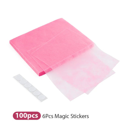 100pcs Disposable Nail Vacuum Cleaner Filter Paper